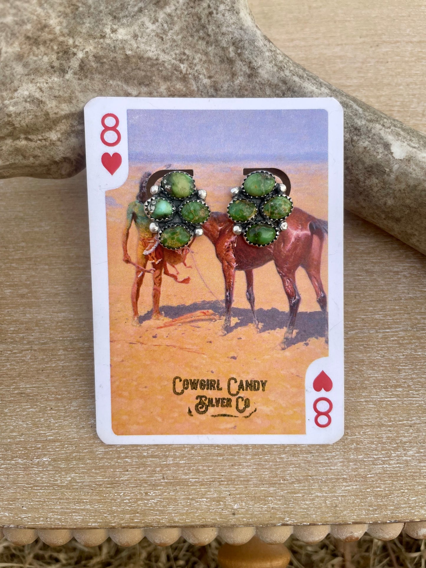 4 Stone Sonoran Gold Studs