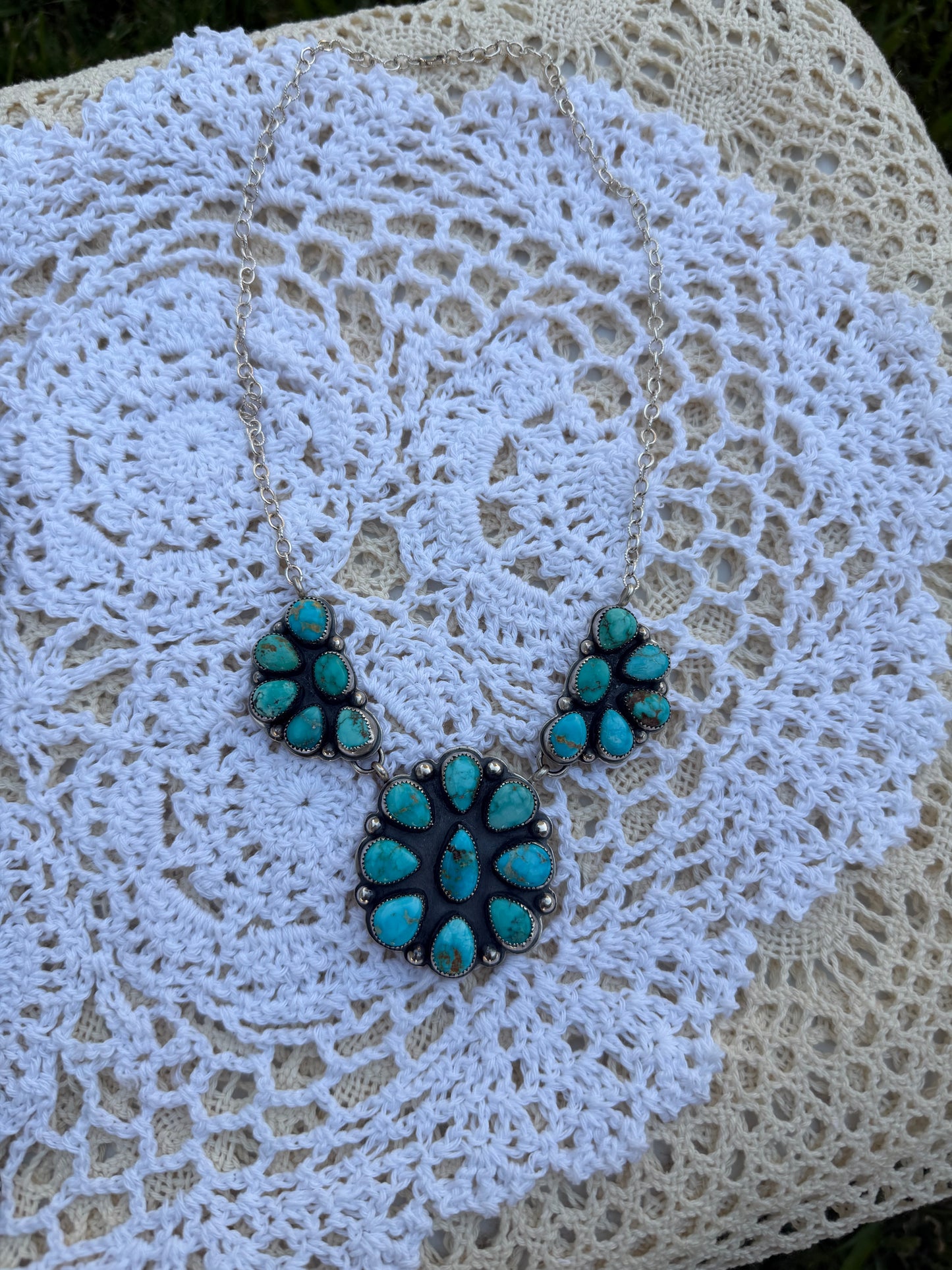 Blue Lagoon Statement Necklace