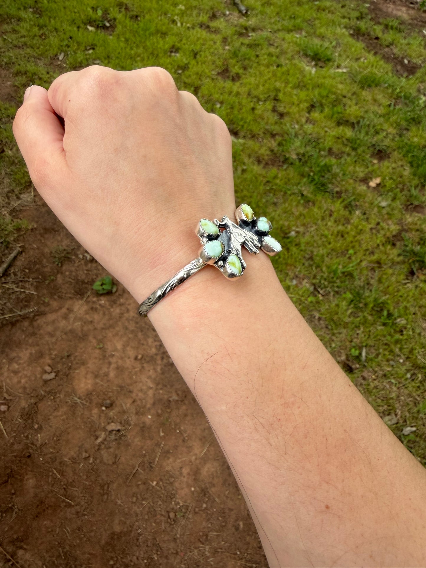 Wild West Bronc Cuff