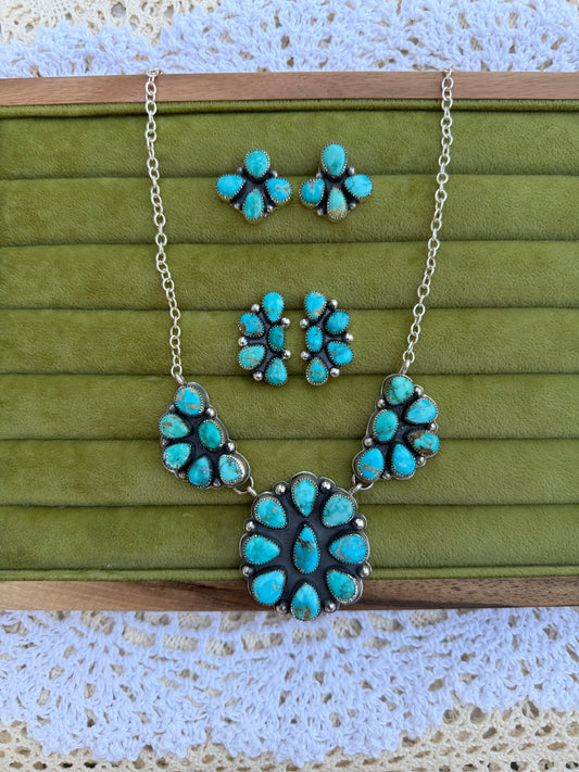Blue Lagoon Statement Necklace