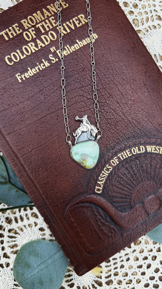 Stetson Bronc Necklace