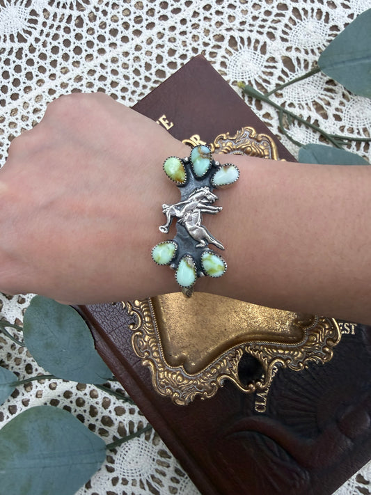 Wild West Bronc Cuff