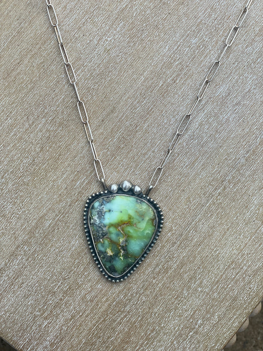 Palomino Variscite Necklace