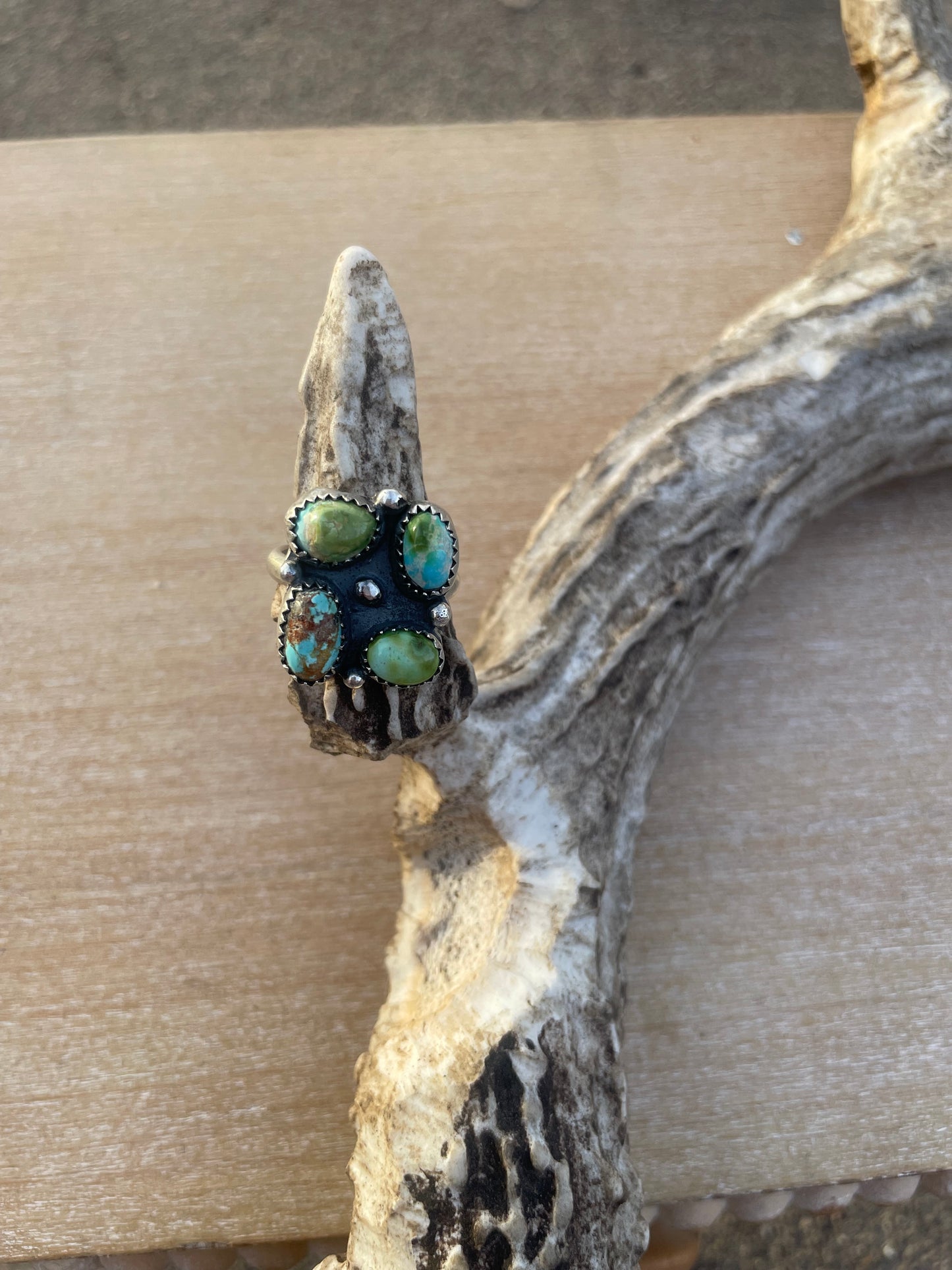 Sonoran Mountain 4 Stone Ring