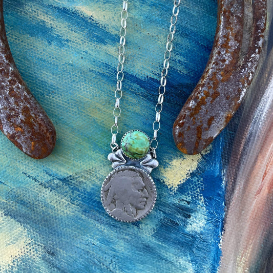 Sonoran Mountain Indian Coin Necklace